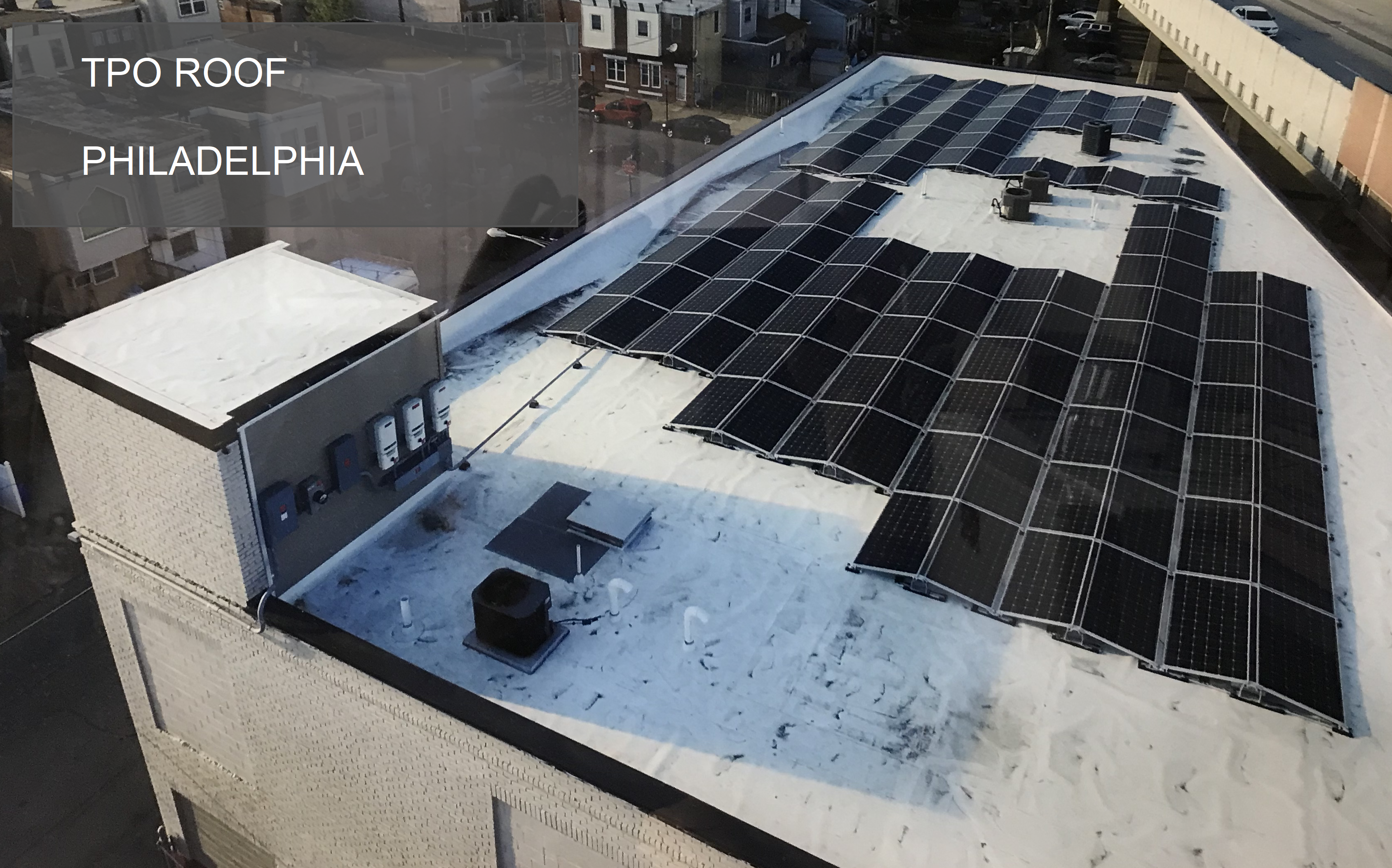 Image of a TPO Roof Philadelphia
